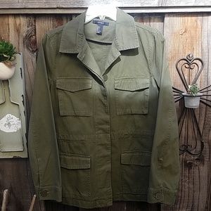 Green Army Jacket.